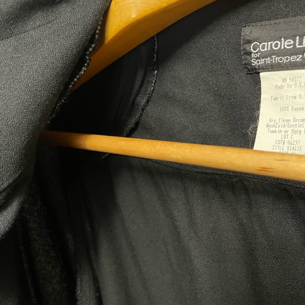 Vintage Carole Little Long-Line Blazer - Picture 6 of 9